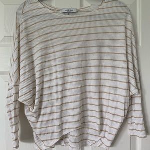 Carly Jean Los Angeles Striped Dolman